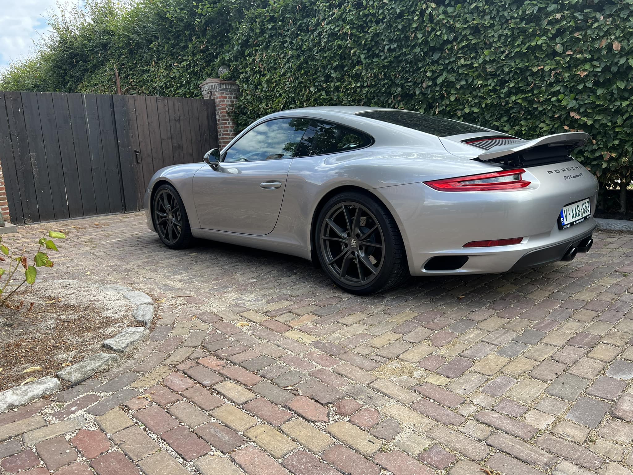 geimporteerde porsche